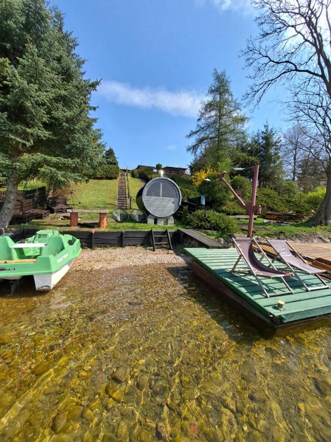Domek Nad Jeziorem Dobskim - Fuleda 5 Buitenkant foto